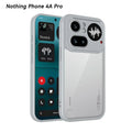 Transparent Matte TPU Silicone Case For Nothing Phone 4A/4A Pro Shockproof Bumper Protection Anti Fingerprint Phone Accessories Oasis Select sliver 4A Pro