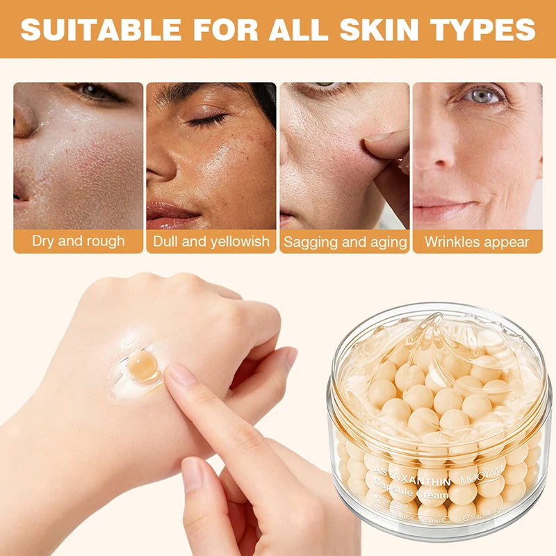 Centella Asiatica Capsule Cream – Hyaluronic Acid & Grape Seed