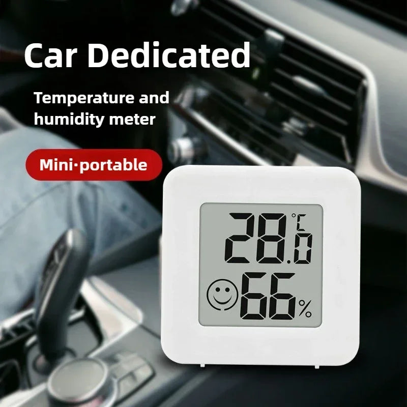 6PCS Mini Digital Thermometer Hygrometer Indoor Temperature LCD Electronic Monitor Hygrometer Outdoor Room Baby Oasis Select