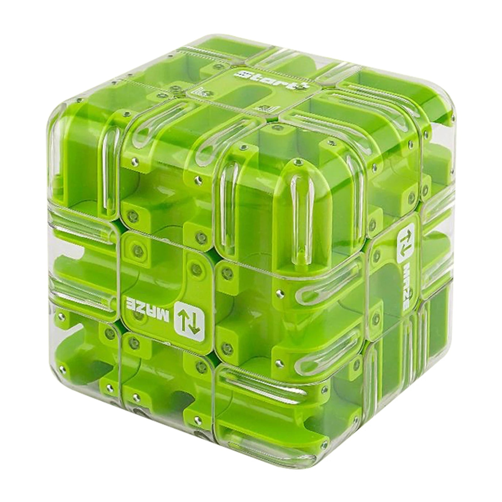 3D Maze Cube Puzzle with Rolling Ball – Brain Teaser for Kids