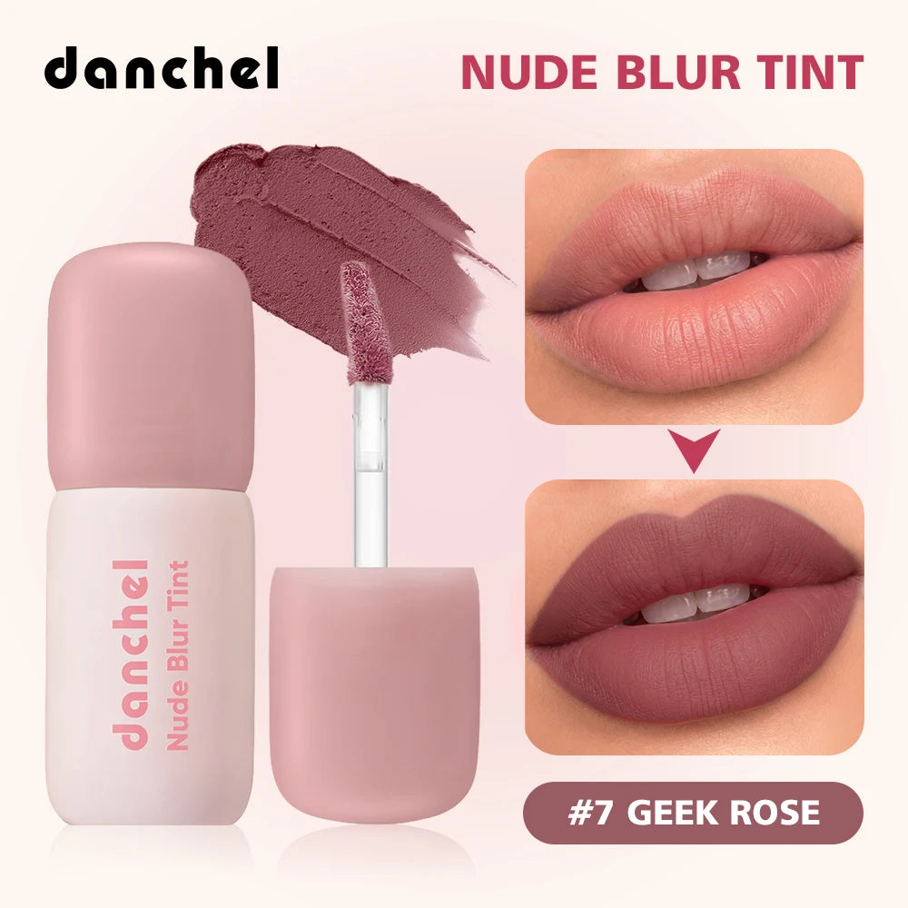 Soft Matte Lip Tint Long Lasting Lightweight Non-sticky Smooth Velvet Lip Gloss 2 In 1 Natural Lip & Cheek Blush Cream Daily Bea Oasis Select