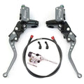 Motorcycle disc brake pump upper pump master cylinder modification accessories are universal Oasis Select GRAY