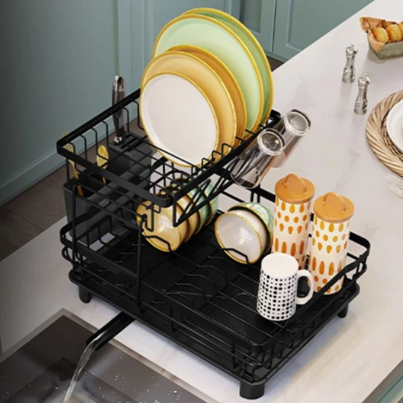 Kitchen Dish Rack Drain Rack Multifunctional Kitchen Shelf Storage Rack Dish Rack Dry Drain Oasis Select