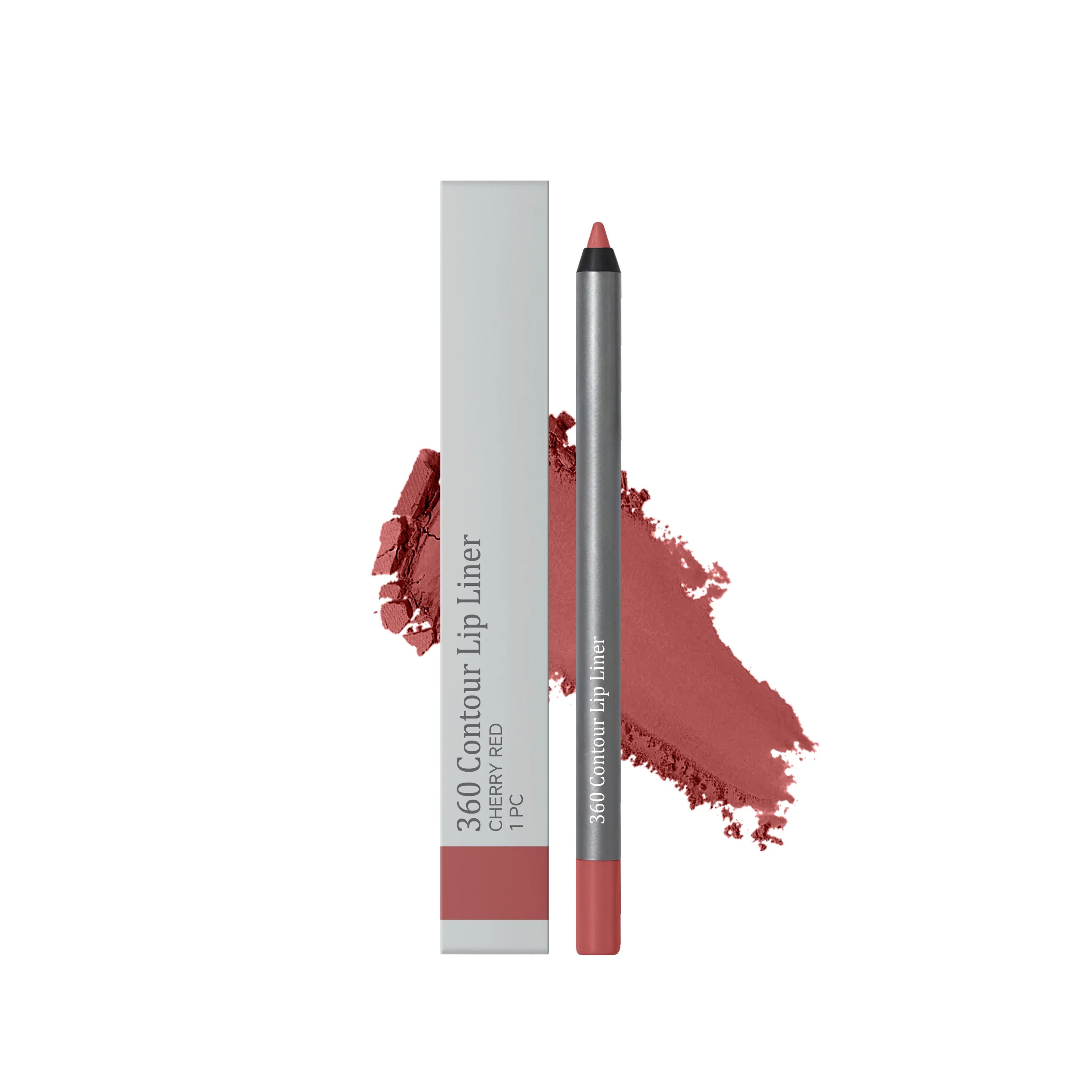 Matte Lip Liner Pencil – Multi-Color, Waterproof & Long-Lasting Lip Liner Pencil Oasis Select Cherry Red Color
