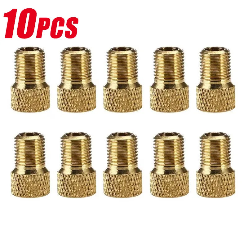2/8/16Pcs Bicycle Valve Adapter Cap Presta To Schrader Adapter French Valve Bike Nozzle Inflator Nipple Mtb Bicycle Accessories Oasis Select 10pcs