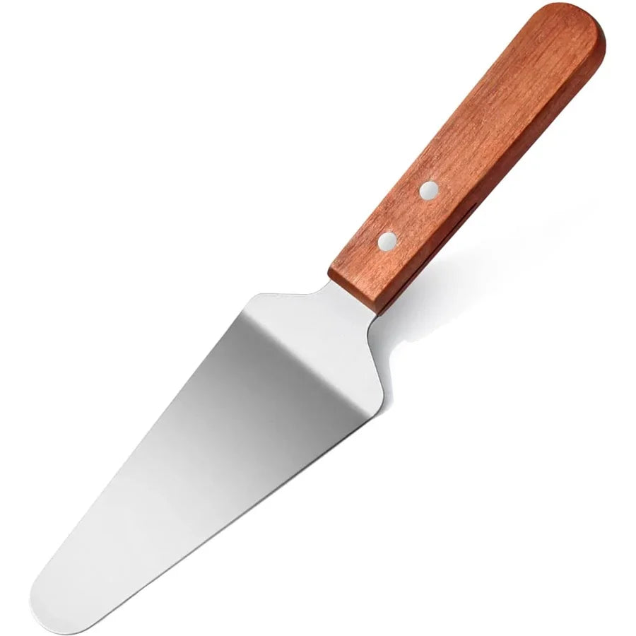 Stainless Steel Pizza Spatula, Non‑Slip Heat‑Resistant Handle, Heavy Duty Pizza Turner Peel for Oven Baking & Home Kitchen Use Oasis Select Cake shovel