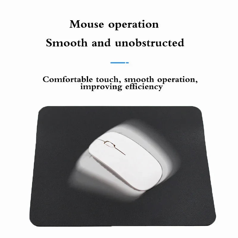 Small PU mouse pad Non-Slip Gaming Desktop Leather Mouse Pad Waterproof Anti-Scratch Easy To Clean Mat For PC Laptop Desktop Oasis Select
