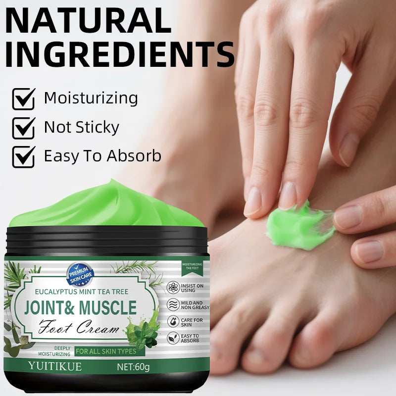 Eucalyptus Mint Tea Tree Foot Cream 60g | Deep Moisture