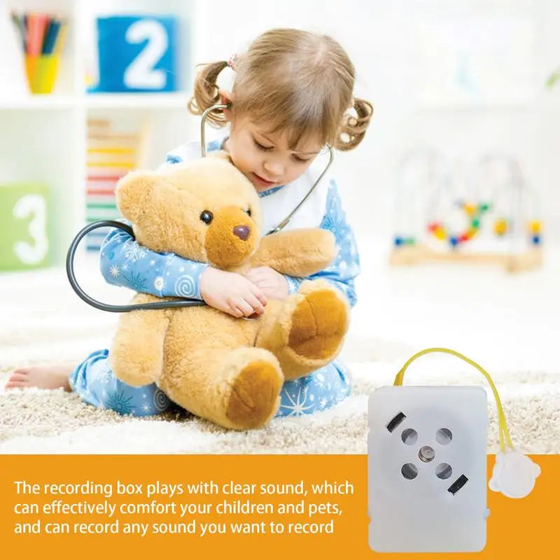Voice Box Recordable Sound Module Plush Toy Voice Message Recorder Device ForPlush Toy Stuffed Animal Sound Recorder Clear Voice Oasis Select