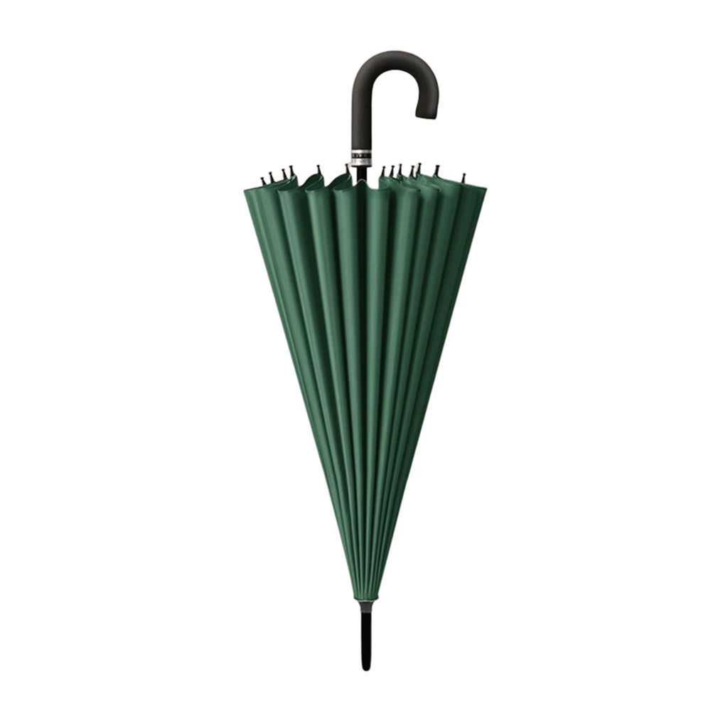 PEAKINBAGS 24-Rib UV Golf Umbrella – Large J Handle Windproof