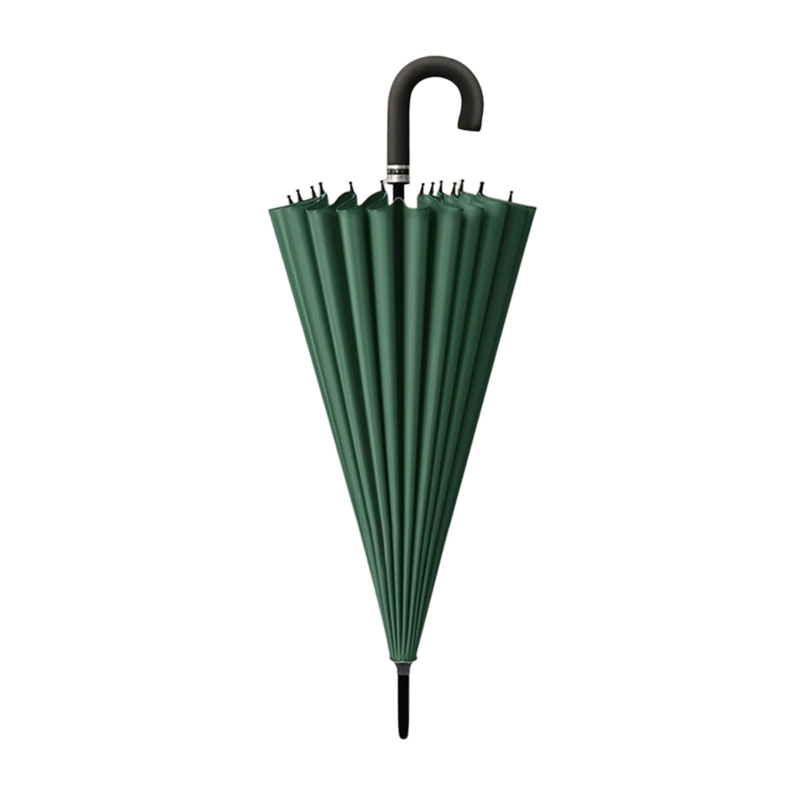 PEAKINBAGS 24-Rib UV Golf Umbrella – Large J Handle Windproof