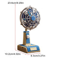 Desk Fan 1800mAh USB Rechargeable 3 Speeds Personal Fan Portable Small Electric Fan Desktop charging fan for Home Office Bedroom Oasis Select Blue