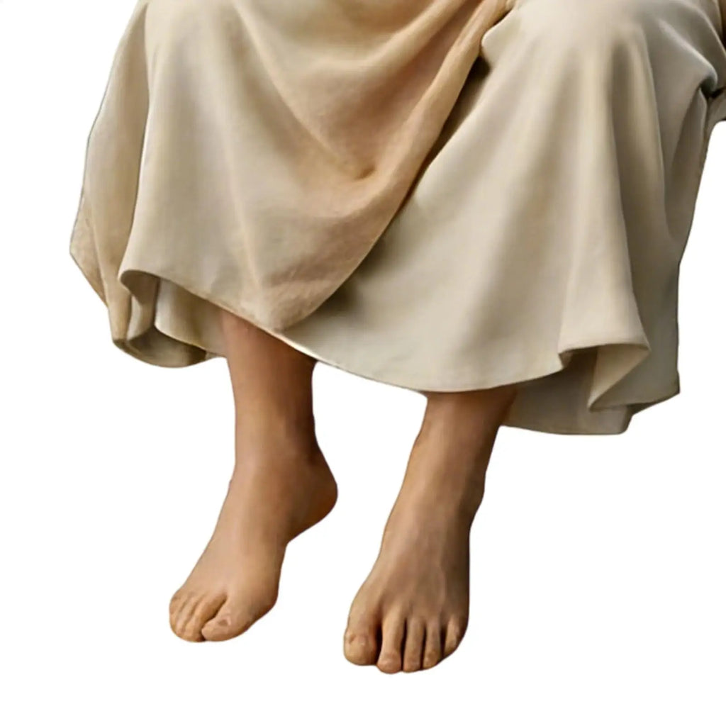 Resin Jesus Figurine Resin Spiritual Inspirational Hand Painted Statue Religious Memorial Figurine For Prayer Birthday Party Oasis Select