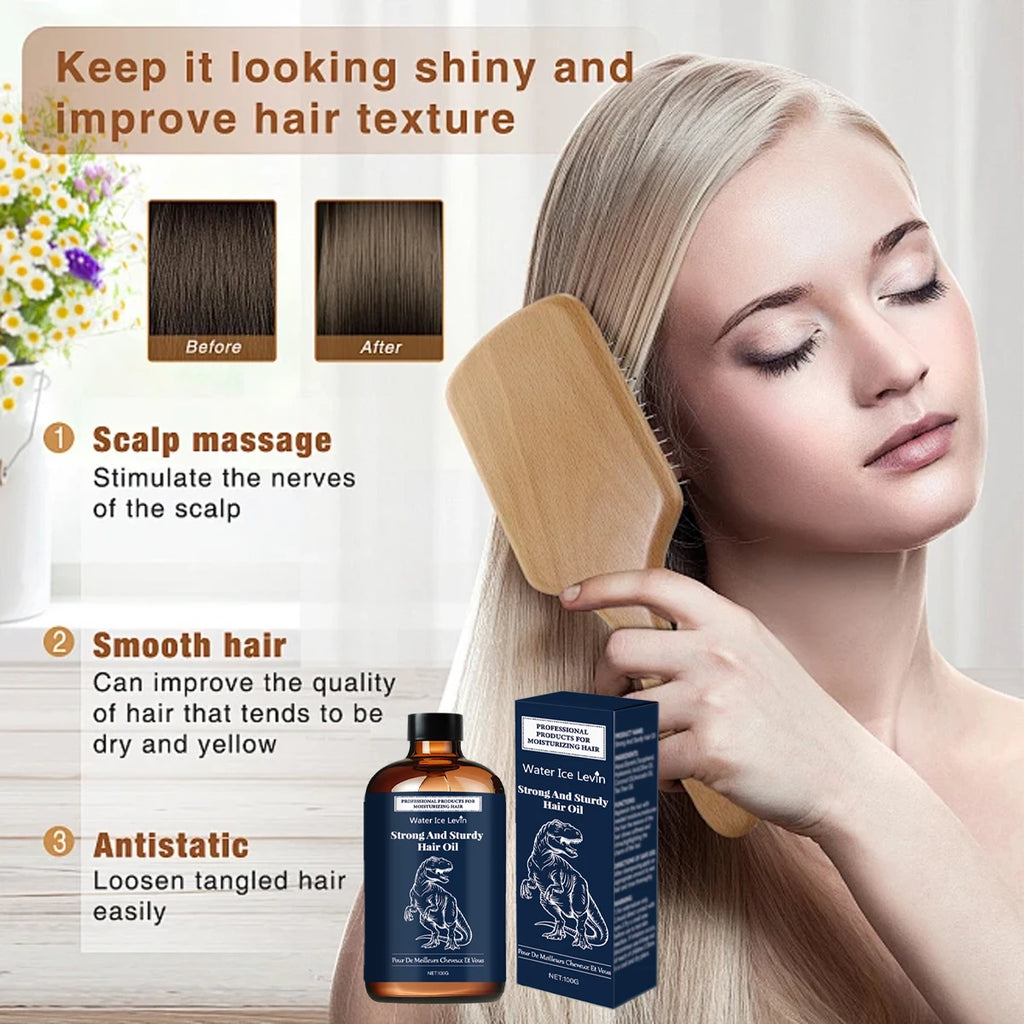 Hair Oil – Hyaluronic Acid, Olive & Coconut for Soft Shiny Hair Hair Treatment Oil Oasis Select