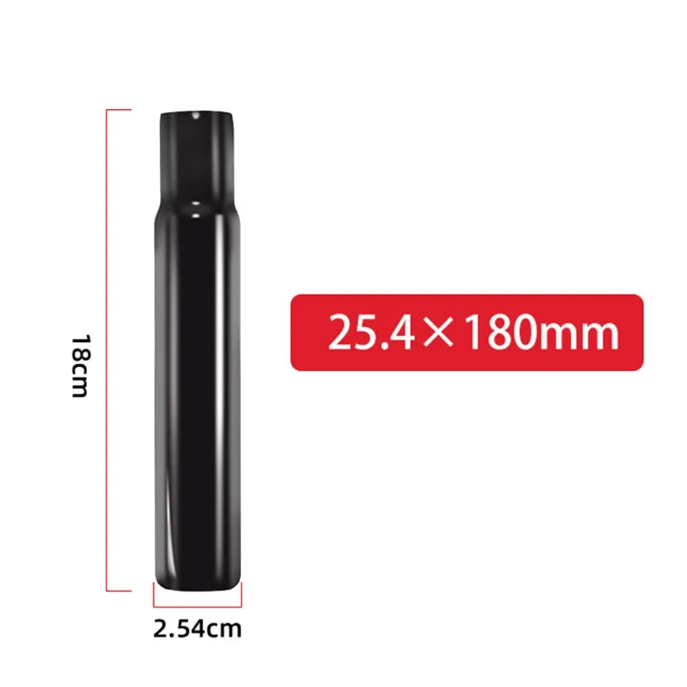 Children's Bicycle Seat Post Sturdy Steel Design 25 4/27 2/28 6/31 8mm Essential Parts for Kids' Cycling Experience Oasis Select 25.4x180mm