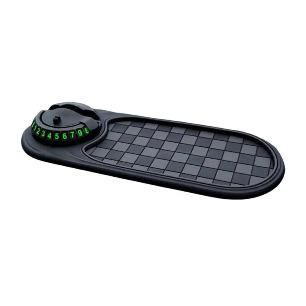 Rotatable Car Dashboard Anti-Slip Mat & Phone Holder Dashboard Car Accessory Oasis Select Black gray