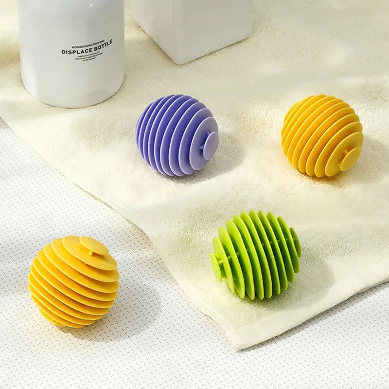 Anti-tangle Oval Solid Cleaning Balls Magic Laundry Balls Drum Washing Machine Stain for Laundry Ball Cleaning Tool for Clothes Oasis Select