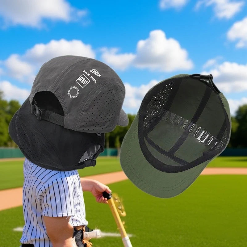 Summer Thin Breathable Mesh Baseball Caps For Men And Women Outdoor Camping Leisure Sun Protection Quick-drying Hiking Hats Oasis Select