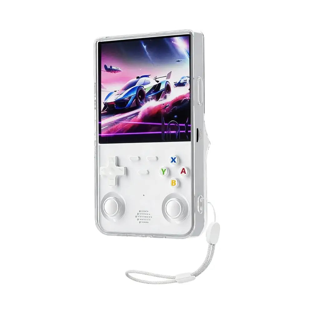 for R36 Ultra Game Console Transparent Protective Case Shockproof Anti-scratch Game Console Skin Cover Shell Game Protector Oasis Select for R36 Ultra