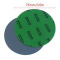 30Pcs 3 Inch 75MM Sanding Paper Set 800-3000 Grit Wet Dry Sanding Discs Hook Loop Sandpaper Abrasive Tools Fit For Metal Wood Oasis Select 30PCS