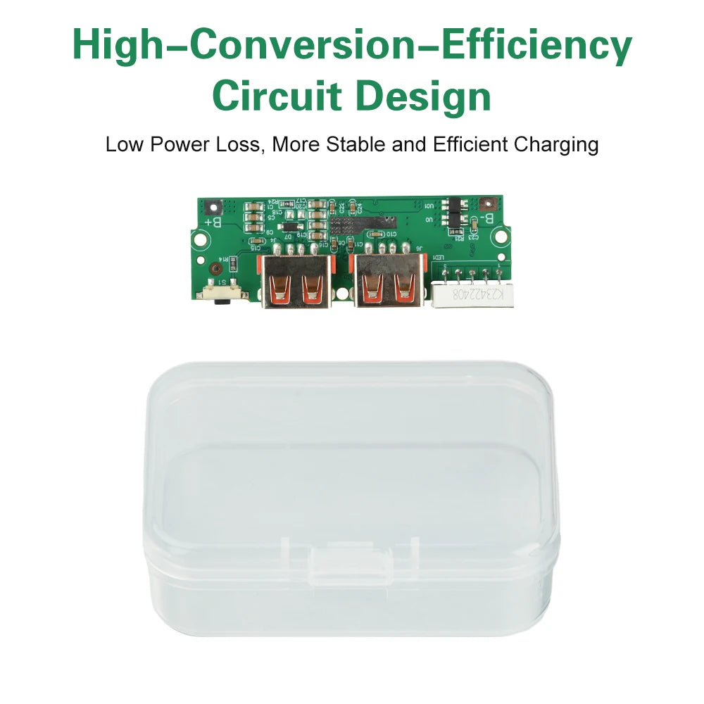PD/QC/VOOC 2.5W Fast Charging Motherboard Power Bank DIY 3.7V Ternary Lithium Battery Motherboard Power Supply Circuit Board Oasis Select