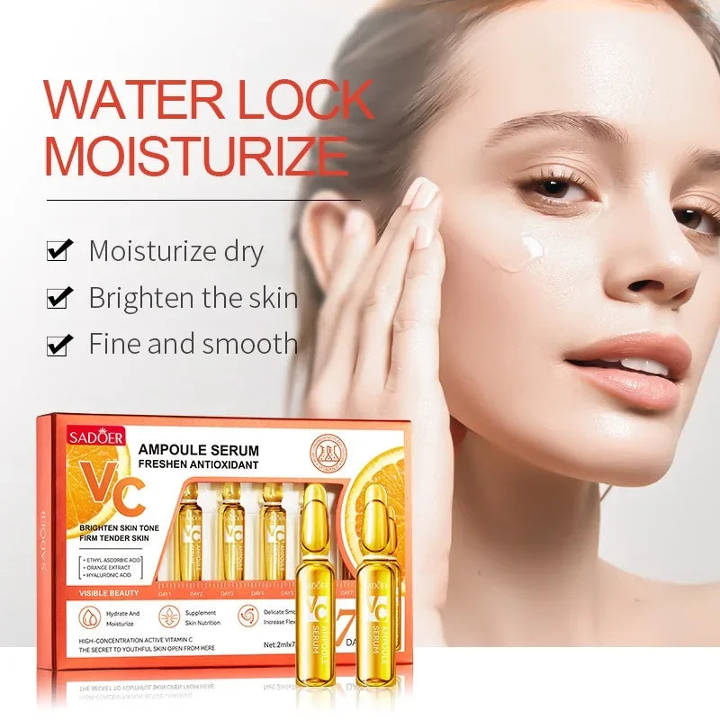 BIOAOUA Vitamin C & 24K Gold Face Serum – Brighten & Hydrate