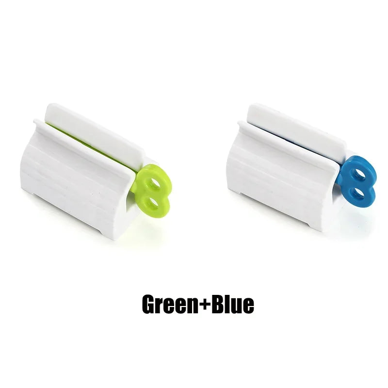 1 roller tube toothpaste squeezer, toothpaste holder, bathroom rotary paste dispenser Oasis Select A-2pcs 3