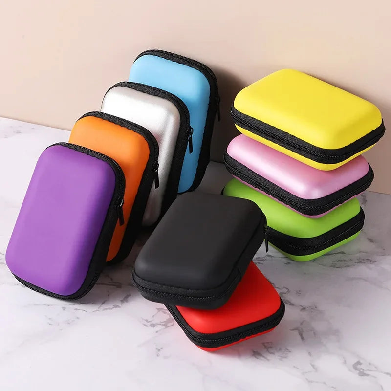 Sundries Travel Storage Bag Charging Case for Earphone Package Zipper Bag Portable Travel Cable Organizer Electronics Storage Oasis Select