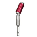 1/4"Hex Magnetic Pivoting Drill Bit Quick Change Drive Guide Drill Pivoting Bit Holder for Tight Spaces Magnetic Bit Tip Holder Oasis Select Red-1pc