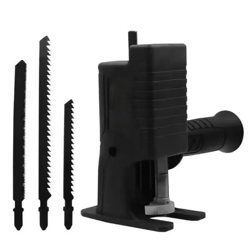 Power Tool Package for Cutting, Wood, PVC, Steel Pipe with Reciprocating Saw and Electric Drill Adapter Oasis Select set