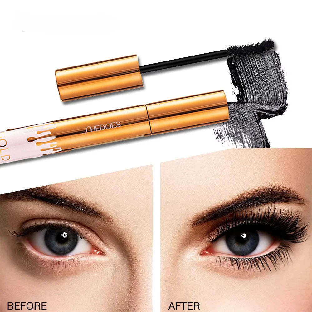 LAIKOU 3D Lengthening Mascara – Waterproof & Long-Lasting Black