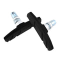 2pcs Bicycle Rubber Alloy V Brake Pad MTB Road Mountain Bike Replacement Break Block For Outdoor Cycling Sports Riding Accessory Oasis Select black