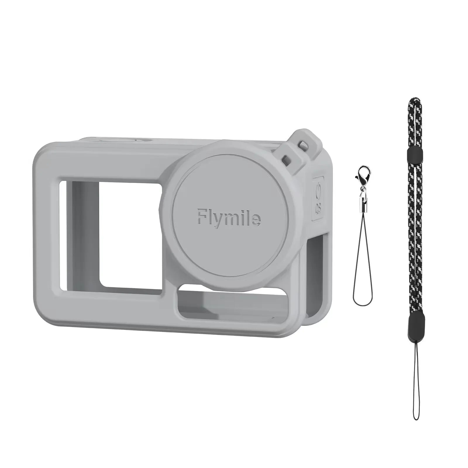 Silicone Case & Lens Cap for DJI Action 5 Pro / 4 / 3