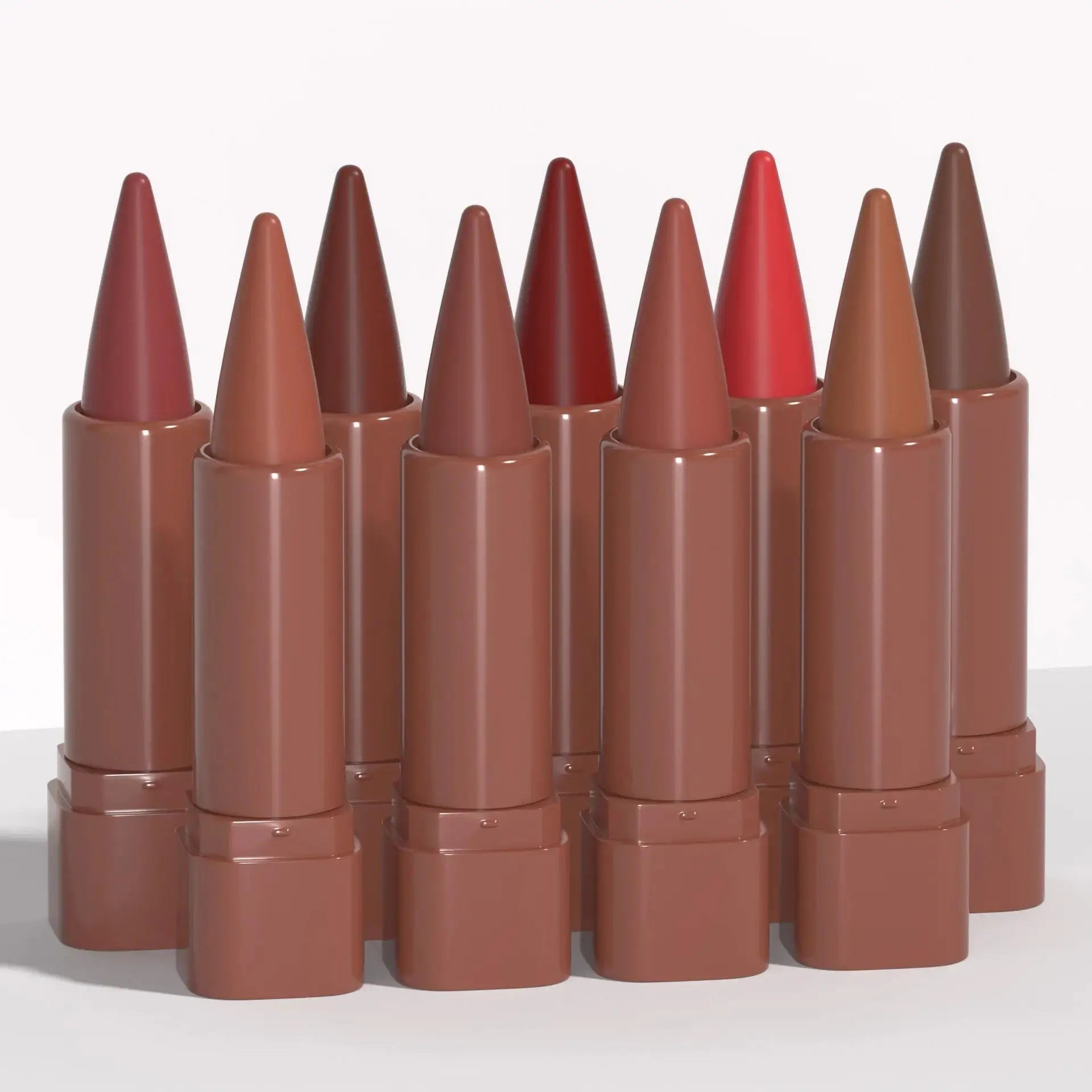 DUNUF Matte Velvet Lip Liner – 9 Colors, Waterproof & Long-Lasting