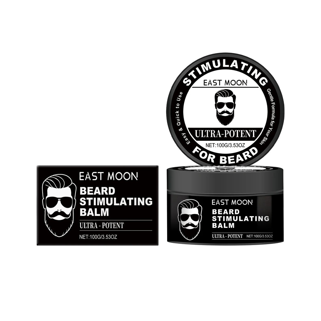Men's Beard Care Balm – Softens Beards, Deep Nourishment, Soothes Redness, Non-Irritating, Suitable for Sensitive Skin Oasis Select