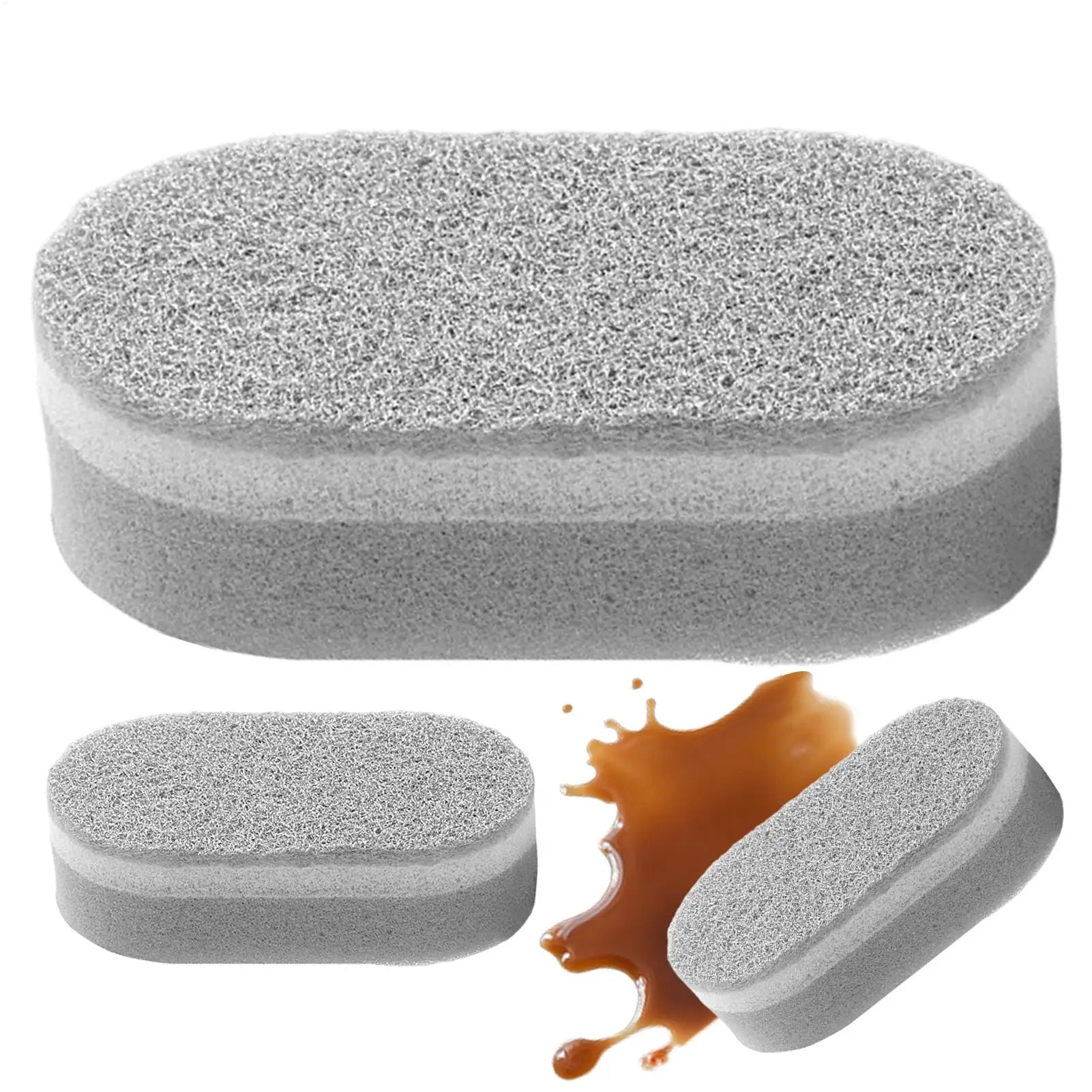 Dish Sponges Kitchen 3-Pieces Household Wash Scouring Pads Household Sponges 3-Pieces Household Scouring Pads Wash Scrub Sponges Oasis Select