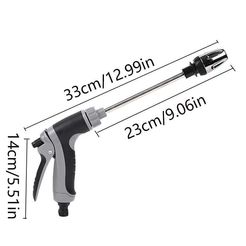 High Pressure Car Wash Water Gun Garden Water Pipe Nozzle Multifunctional Watering Tool Powerful Cleaning For Cars And Gardens Oasis Select