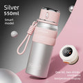 1PC Intelligent Insulated Cup Food Grade High Aesthetic Water Cup Light Luxury High-end and Portable Drinking Utensils Oasis Select 450-550ml D-550ml