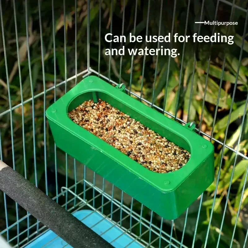 Hanging Bird Feeder Bowl for Parrots, Parakeets & Pigeons