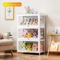 Model figure storage box Acrylic transparent doll storage doll doll display box Dust-proof display cabinet box Oasis Select White three doors 70