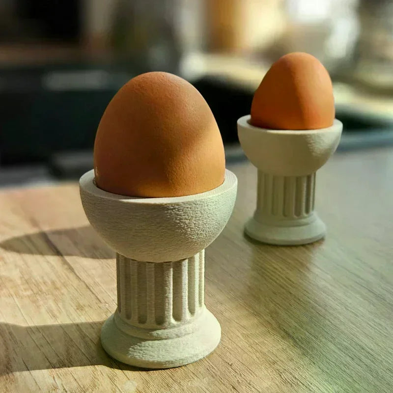 Miniature David Statue Figurine Roman Column Egg Cup & Decorative Collectible Sculpture Suitable For Desk, Car, Home Decor Oasis Select
