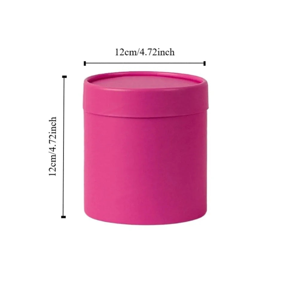 Round Flower Gift Box | Cardboard Packaging for Weddings & Parties