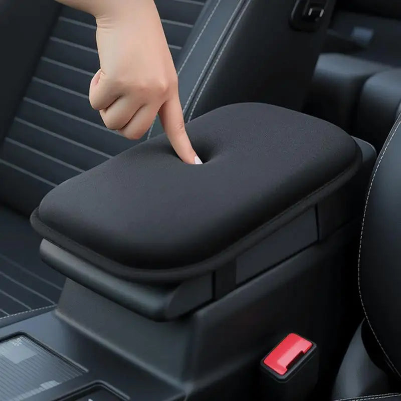 Car Armrest Cushion Booster Pad Central Armrest Box Plush Pad Protection Cover Anti Universal Heightening Pad Oasis Select