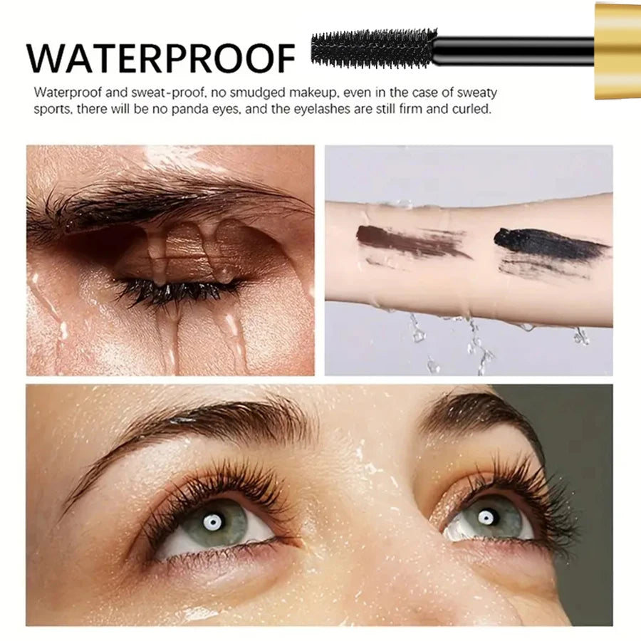 KAFURUX Lengthening Curling Black Mascara – Waterproof