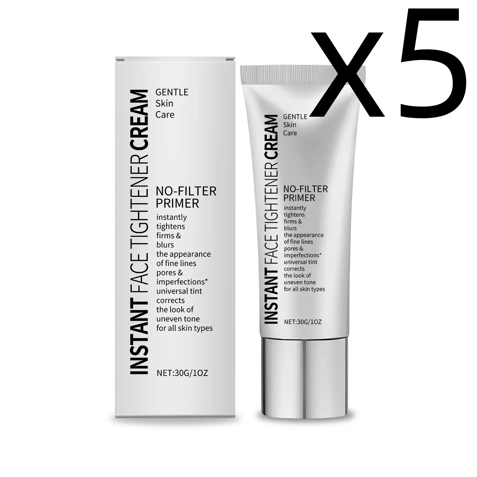 Facial Makeup Primer – Firming, Oil Control & Flawless Finish Makeup Primer Cream Oasis Select 30g Boxed X 5PCS