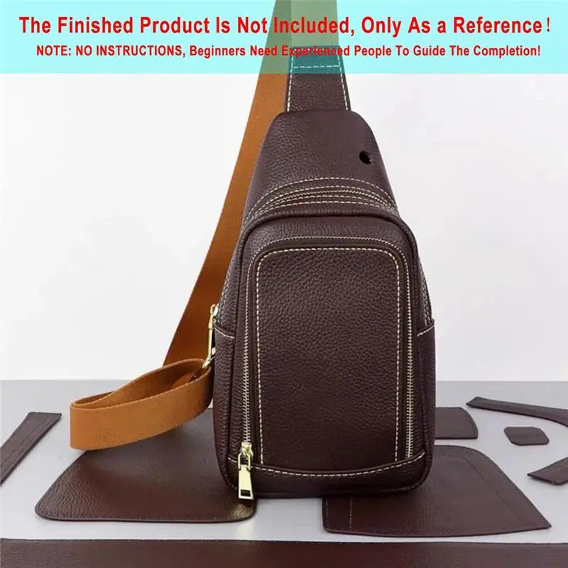 LIKE WISH Sling Bag Acrylic Template,Leather Pattern Acrylic Leather Templates For Capacity Crossbody Backpack Oasis Select