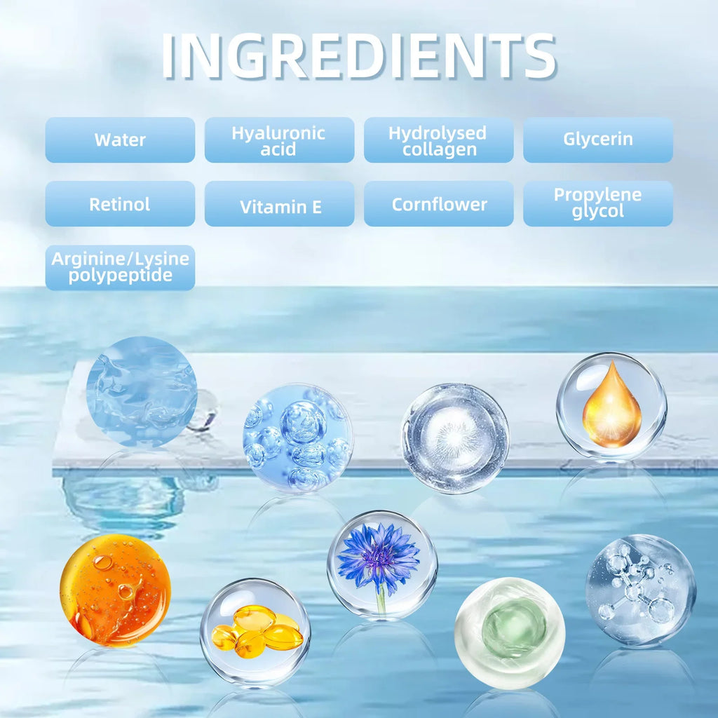 60pc Hyaluronic Acid Collagen Eye Masks – Firm & Brighten