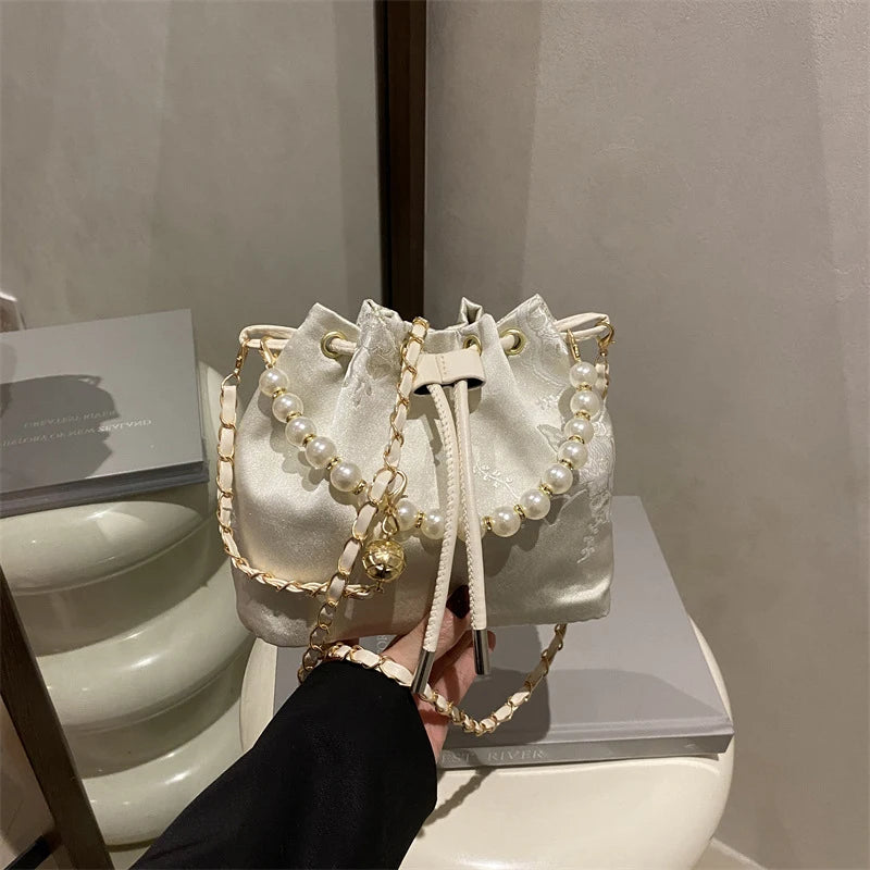 Chinese Embroidery Women's Handbag – Shoulder & Crossbody Tote