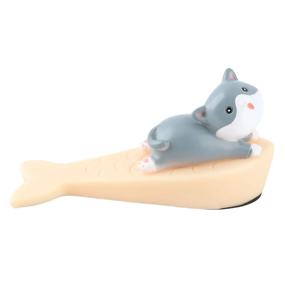 Funny Portable Animal Door Stopper Hedgehog Collision Prevention Cute Door Stop Kittens Puppy Windproof Door Stopper Home Decor Oasis Select Kittens