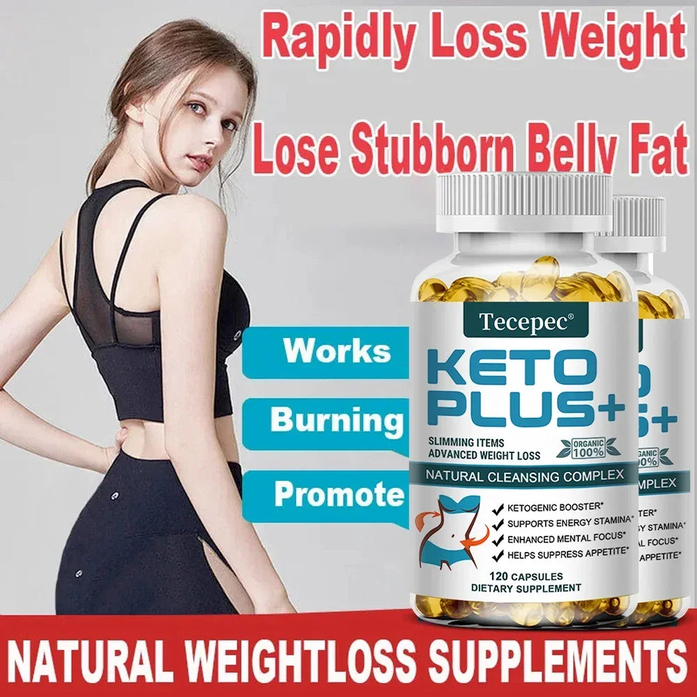 Keto Plus+ Fat Burning Capsules – Belly Fat & Weight Loss Support Keto Weight Loss Supplement Oasis Select